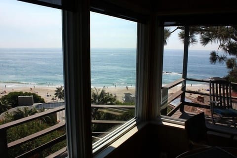 World famous Victoria Beach view from the upstairs living room
