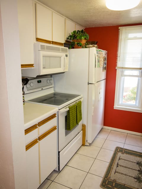 Kitchen, fully equipped for full-time living.