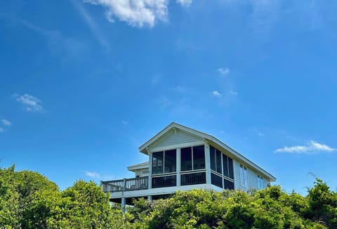Second Wind - view from our street, Water Thrush, near S. Bald Head Wynd