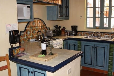 Mexican Kitchen  with modern appliances