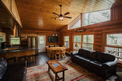 living space with expansive views of Vermilion