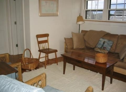 Upstairs living area. (Larger than it looks.)