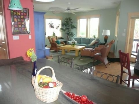 View of Great Room  Across Island from Kitchen