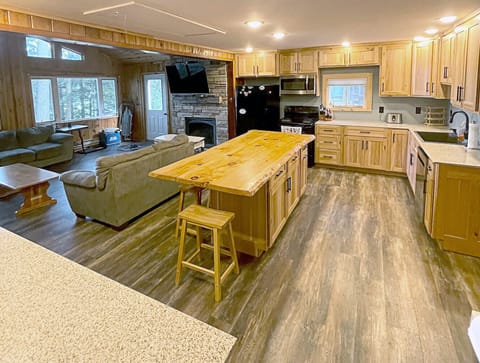 Kitchen. Renovated in 2021. Newer stainless fridge now.