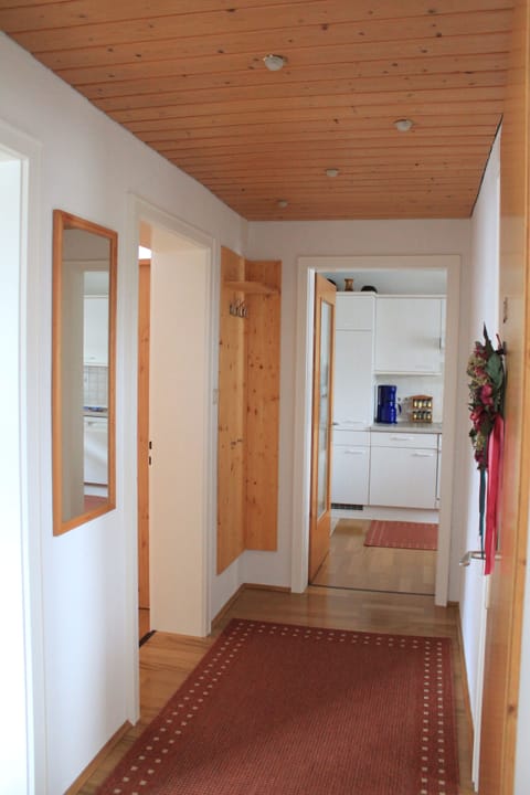 Corridor with wardrobe