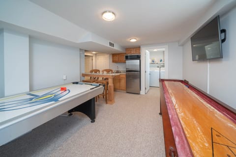 Downstairs gaming area