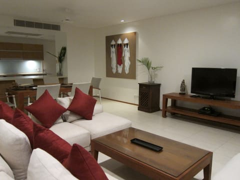Open living room
