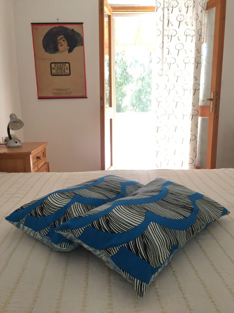 Bedroom view onto verandah