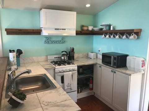 Fully stocked kitchen