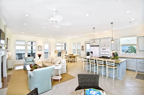 1000+ sf wrap-around porch has bay to North & wetlands to South.