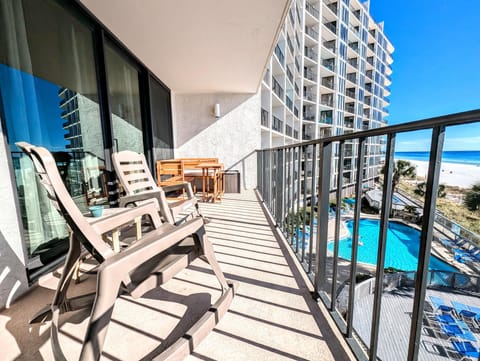 Tower 3 3rd floor Pool and Beach Views