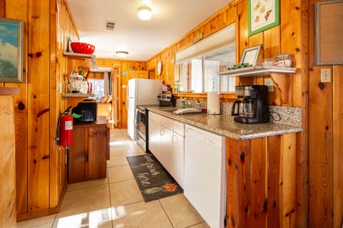 Kitchen fully stocked with everything you'll need for cooking