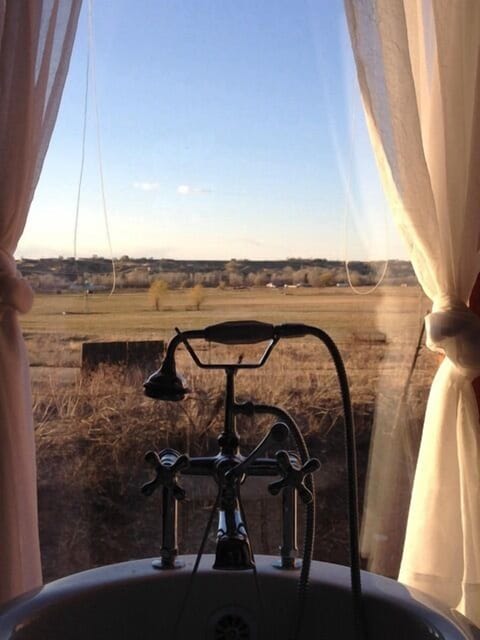 The view from your tub.
