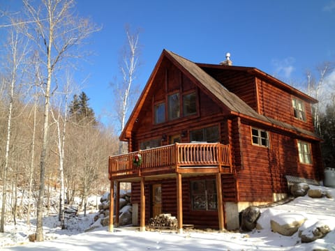 .Sugarloaf newly built log cabin