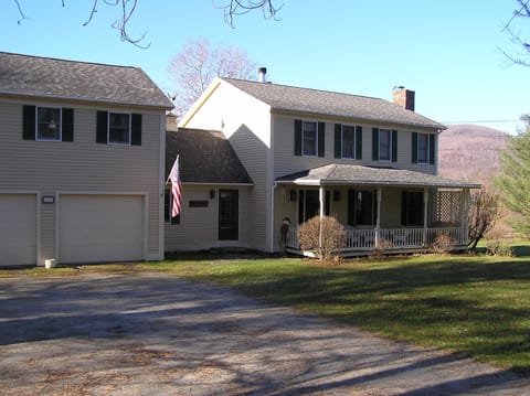 Front from the driveway