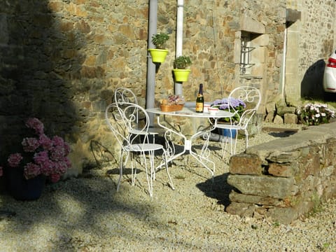 Outdoor seating area