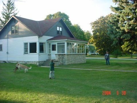 Plenty of lawn area for games and relaxation.