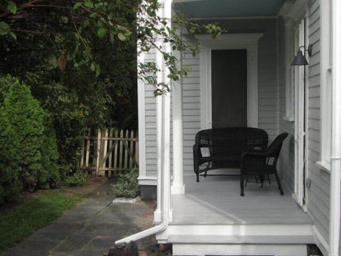 Relax on our back porch