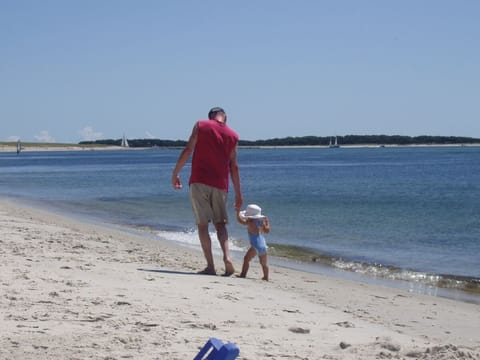 Our private beach on Nantucket Sound