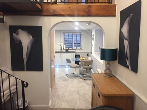 Bright kitchen with adjustable lighting for those romantic dinners