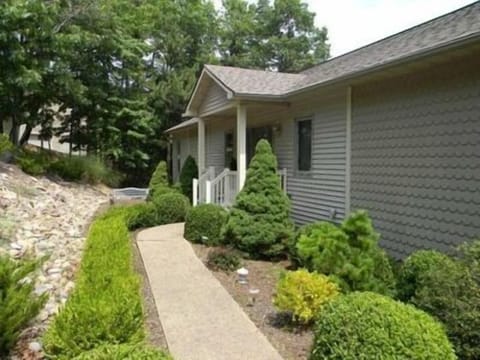 Front view of house.