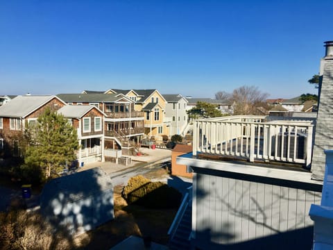 View from third floor rear deck