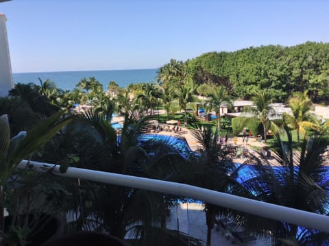 Great view from balcony 