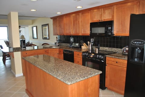 Fully Equipped Gourmet Kitchen, quartz counter tops