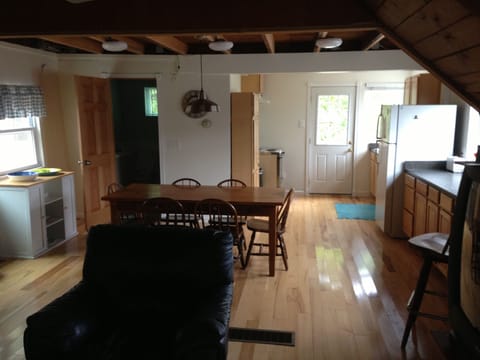 Cottage 55 Living and Kitchen Area.