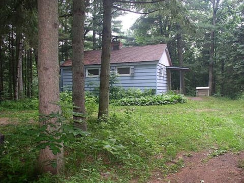 property exterior back view of cabin