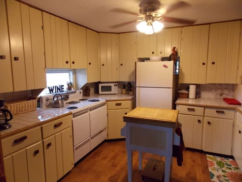 This cook's kitchen is equipped with everything you need to make a gourmet meal.