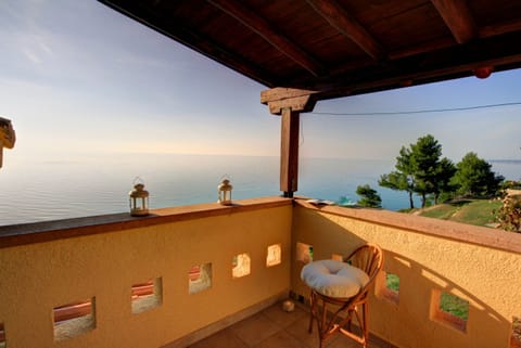 Overlooking the Aegean sea by your balcony