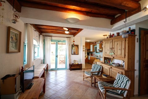 The living area (middle level)