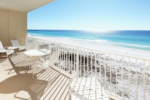 Balcony - 
Gulf Dunes 612 Fort Walton Beach Okaloosa Island Vacation Rentals