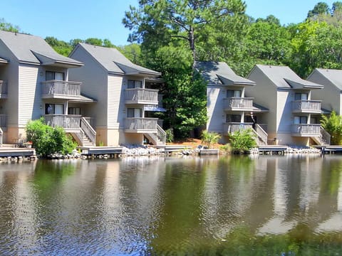Wake up near the water with serene, resort-style surroundings.