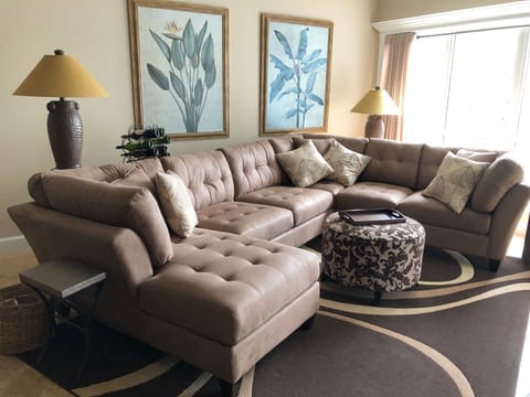 Spacious seating