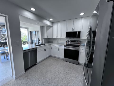 Newly renovated kitchen