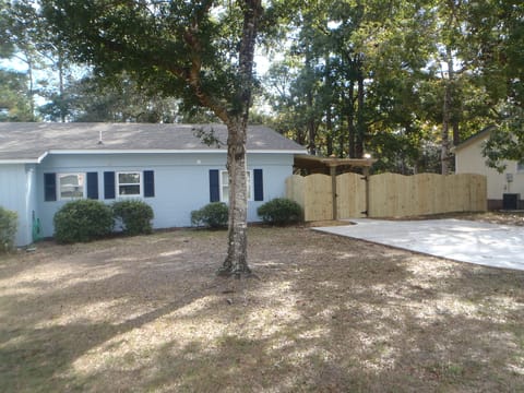 front driveway and entry