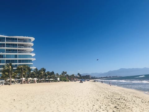 This is the beach front we share with Maritima condos.