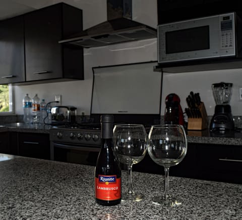 Luxury kitchen with all you need to have a nice family dinner