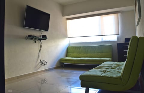 TV Hall with 2 sofa beds and wireless internet for all the property