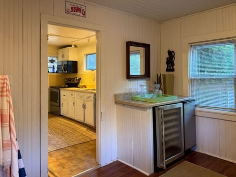 Pantry off kitchen with Wine Fridge & Ice Maker