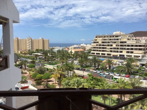 Sea & town views from balcony 