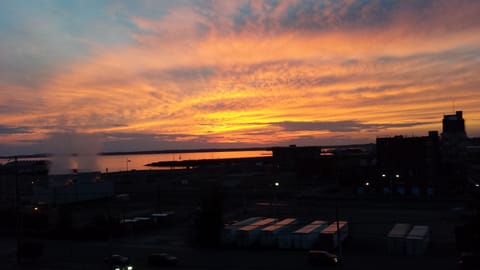 Sunset from the deck