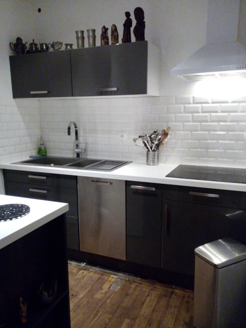 La cuisine toute équipée