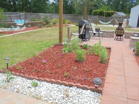 outdoor flower garden part of our feature gazebo