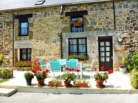 Relax on your patio outside your cottage 