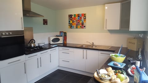 Coach House's modern kitchen