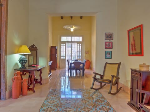 Your first view when you enter the house