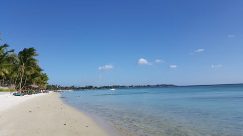 Trou aux biches beach 200m from the Impala Mauritius Holiday flats
